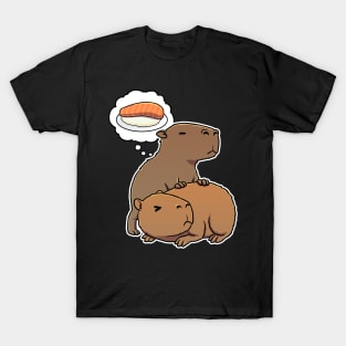 Capybara hungry for Sashimi T-Shirt